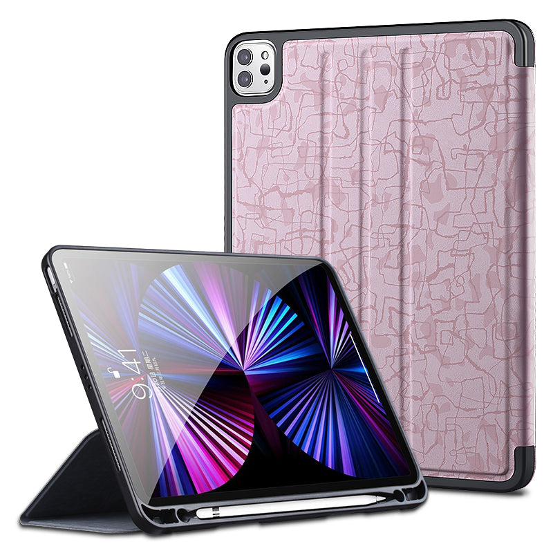 X-LEVEL Fashion Texture Series for iPad Pro 11 (2018) / (2020) / (2021) / (2022) Leather Case Stand Tablet Cover X-LEVEL Fashion Texture Series for iPad Pro 11 (2018) / (2020) / (2021) / (2022) Leather Case Stand Tablet Cover